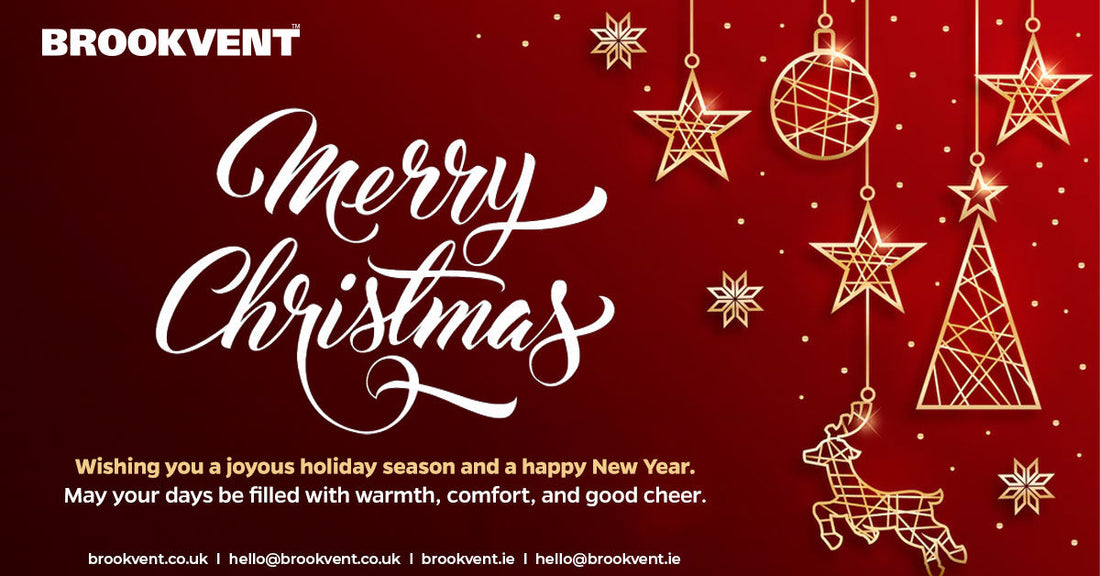Merry Christmas and Happy New Year from Brookvent