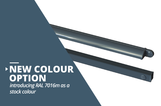 RAL 7016m now available as a stock colour|SM 1000 vent colour options|New colour option|SM 1000 vent in new RAL 7016m