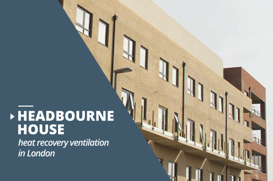 Headbourne House heat recovery ventilation project London||Headbourne House image
