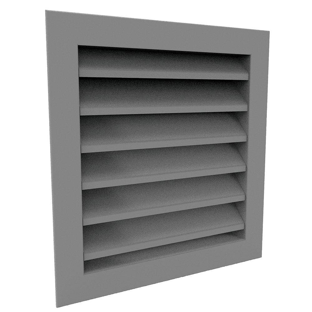 Flanged Wall Louvres