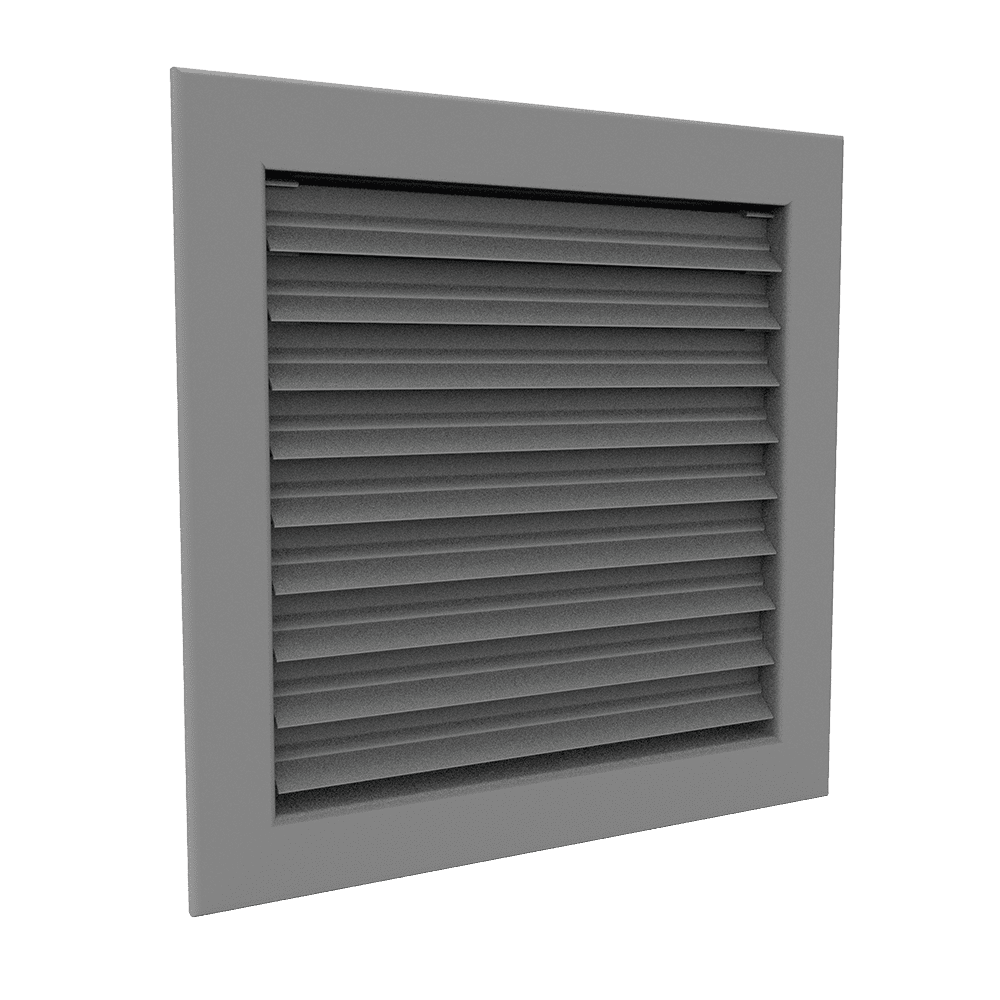 Screening louvres