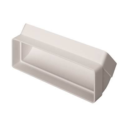 Rigid PVC Duct – Bend – Vertical – 45 Bend (204x60mm)