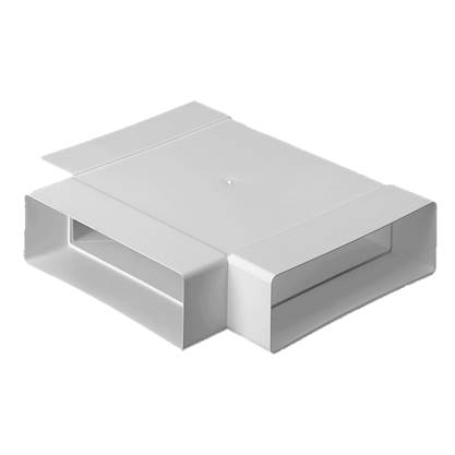 Rigid PVC Duct – T Piece – Horizontal