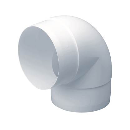 Rigid PVC Duct – Bend – Horizontal – 90 Bend